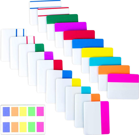 2-Inch Repositionable Sticky Index Tabs